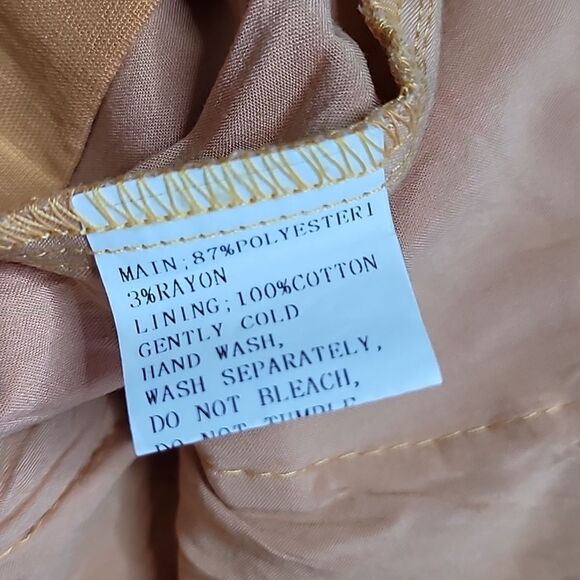 Petal & Pup High Rise Tie Waist Trousers Size 6 - Picture 9 of 9